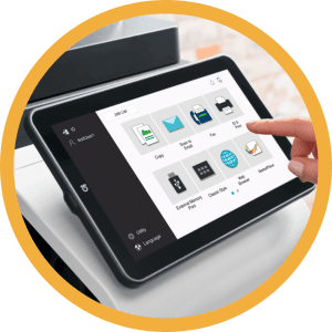 Konica Minolta Touch Screen